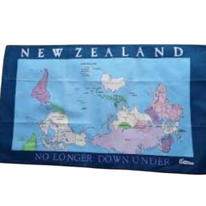 New Zealand Map Tea towel